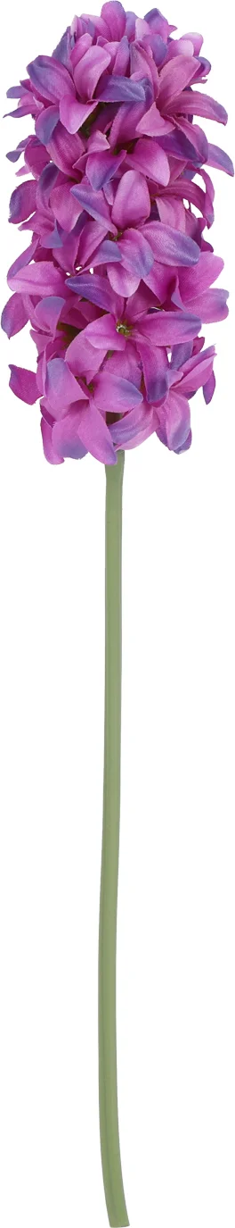 Countryfield kunstbloem Hyacint paars H 42 cm