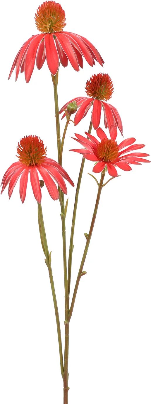 Countryfield kunstbloem Zonnehoed roze H 77 cm