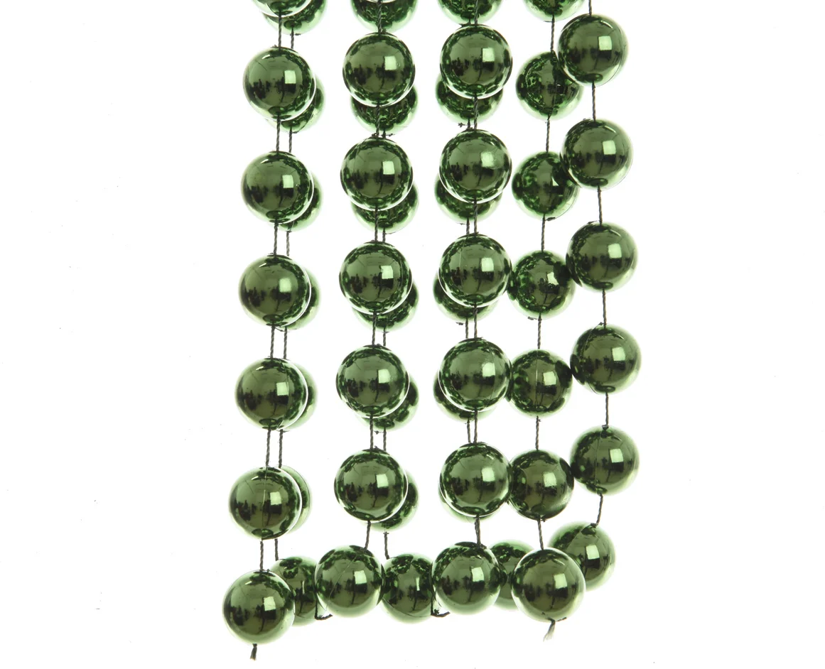 Decoris kralenketting groen 2,7 m