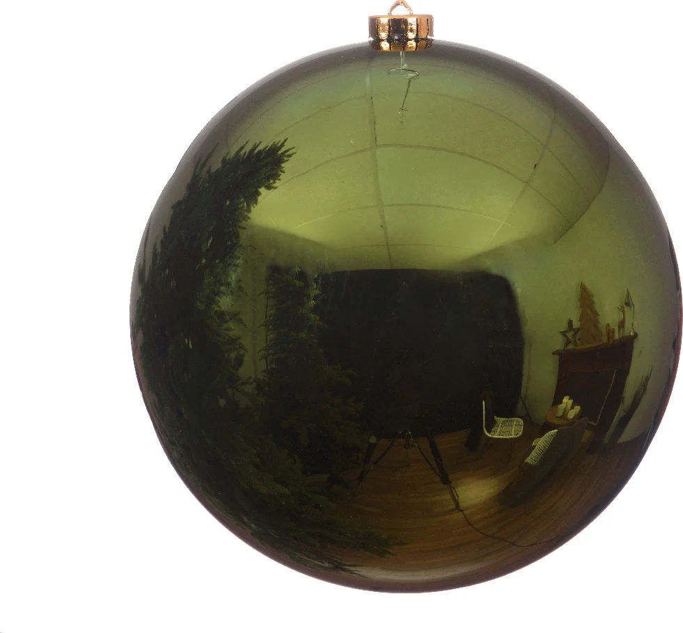 Decoris kersthanger groen D 20 cm