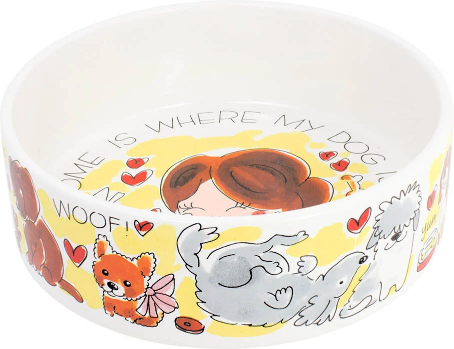 Blond Amsterdam voerbak Animals D 20 H 6 cm