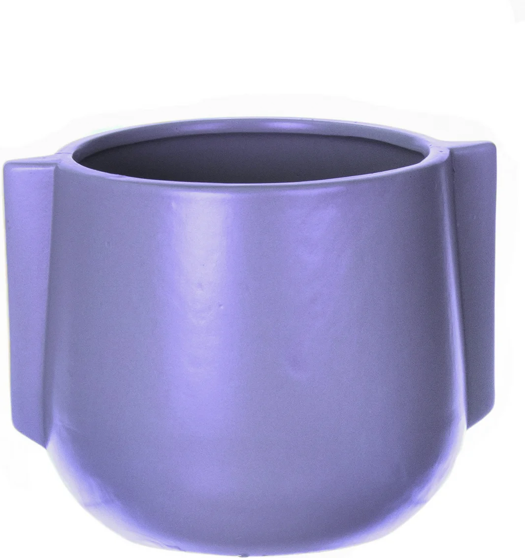 Bloempot Modern paars D 10,5 H 13 cm
