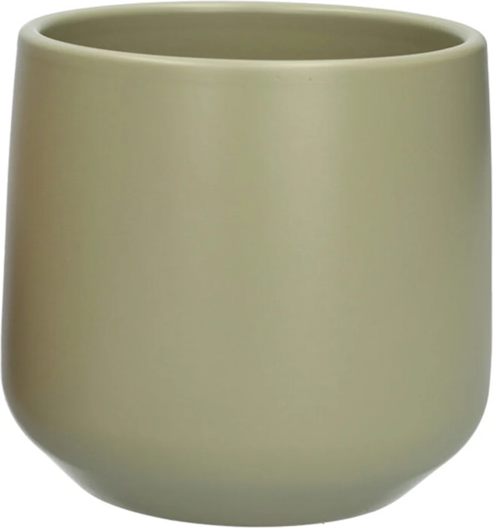 Bloempot Puglia groen D 7,4 H 7,5 cm