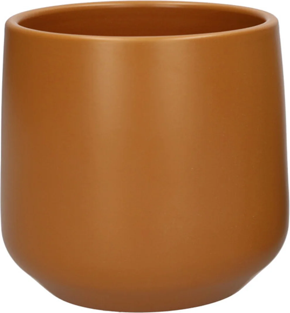 Bloempot Puglia bruin D 7,4 H 7,5 cm
