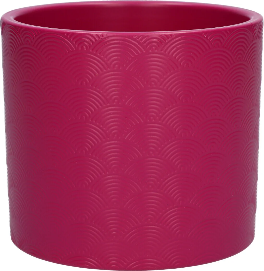 Bloempot Napoli paars D 14 H 12,5 cm
