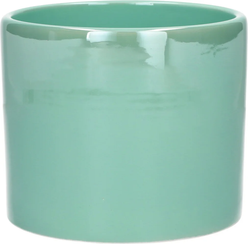 Bloempot Parel groen D 13 H 11,2 cm