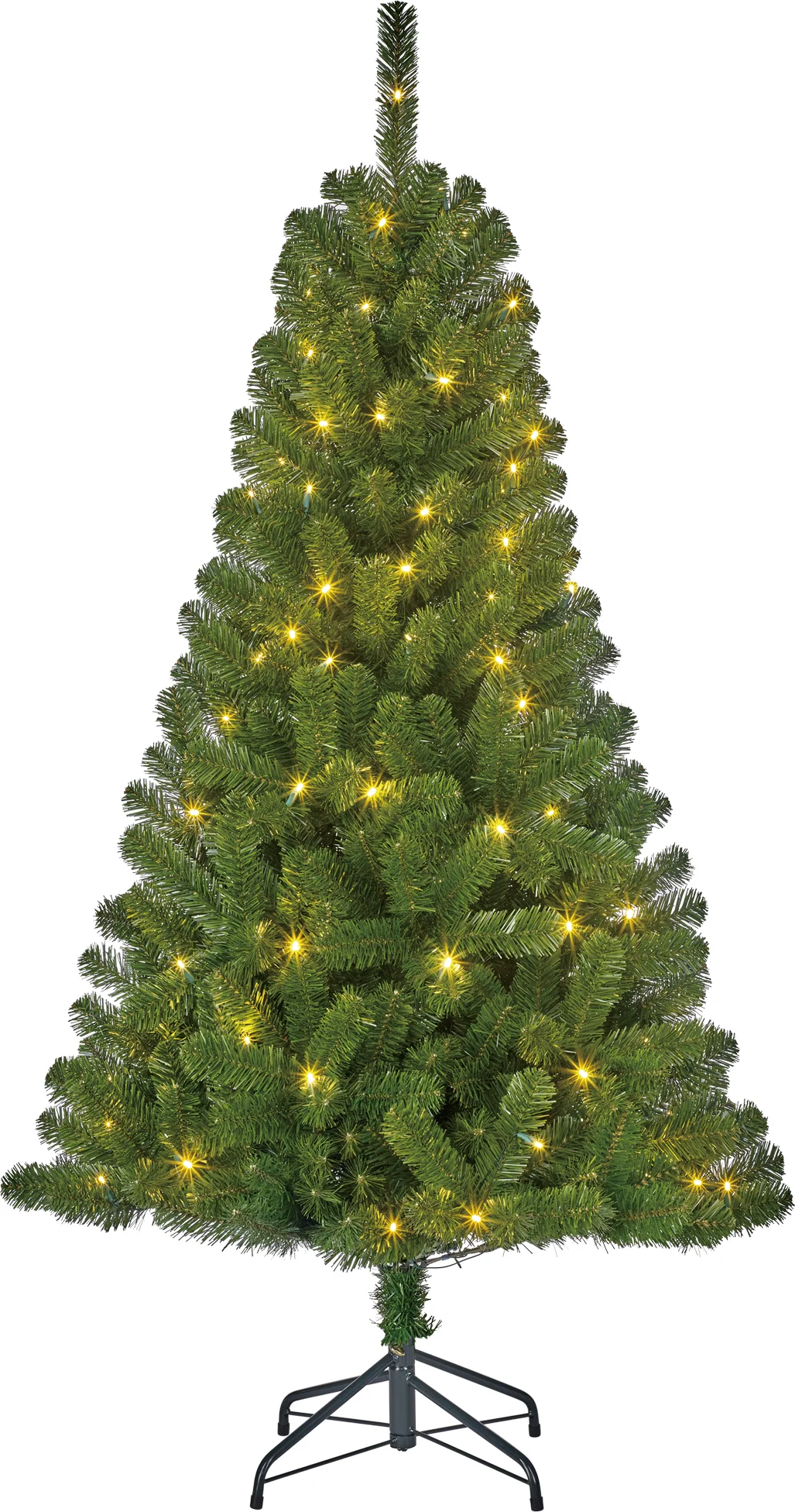 Black Box kunstkerstboom Charlton met 80 lampjes warm wit D 76 H 120 cm