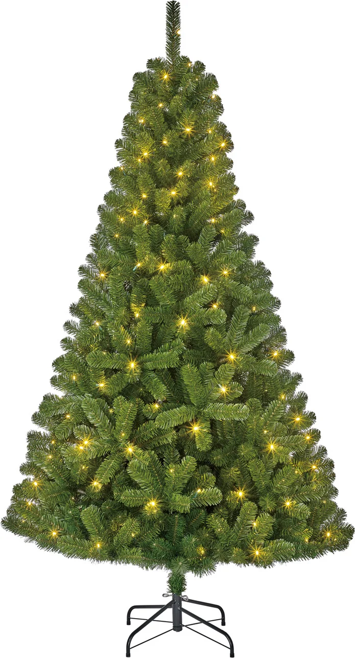 Black Box kunstkerstboom Charlton met 360 lampjes warm wit D 127 H 215 cm