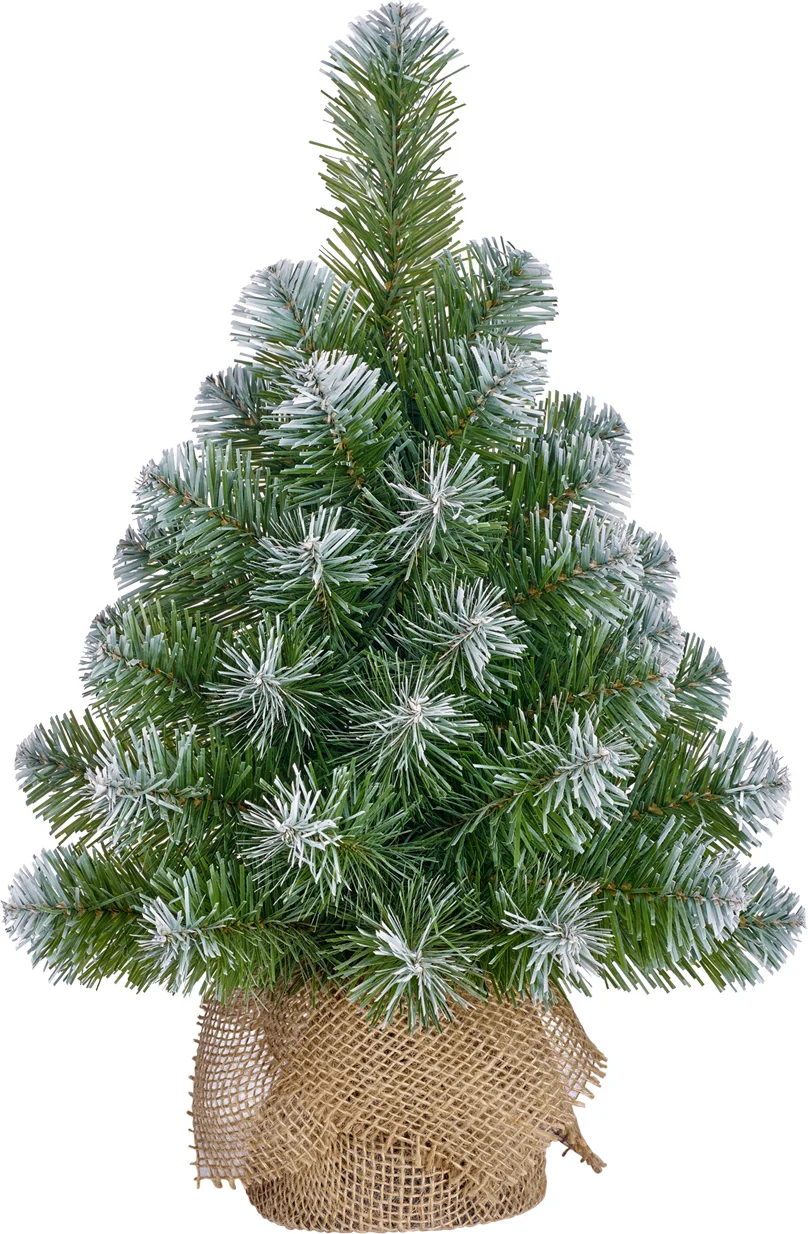 Black Box mini kunstkerstboom Norton besneeuwd D 20 H 45 cm