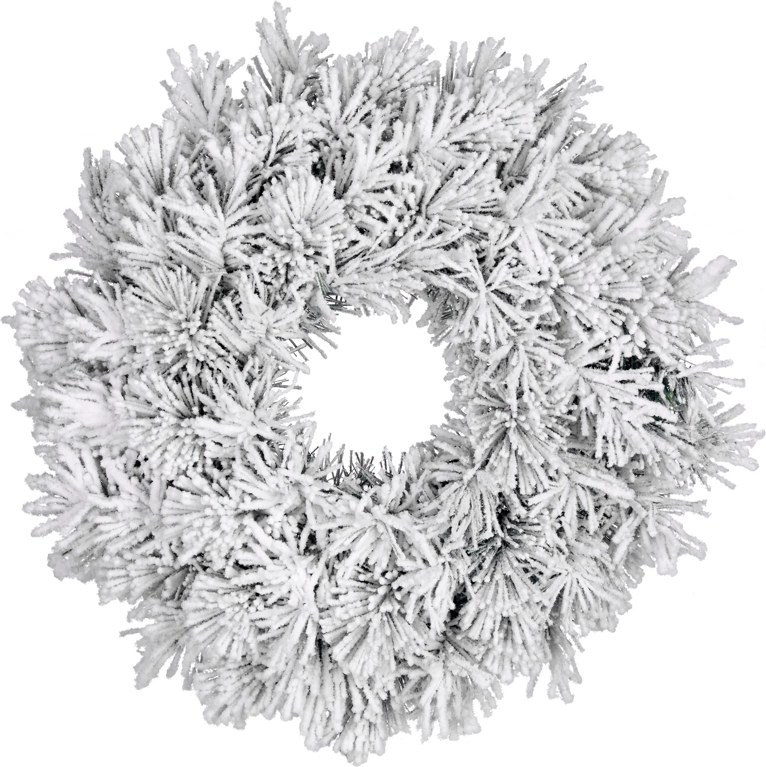 Black Box kerstkrans Dinsmore D 60 cm wit