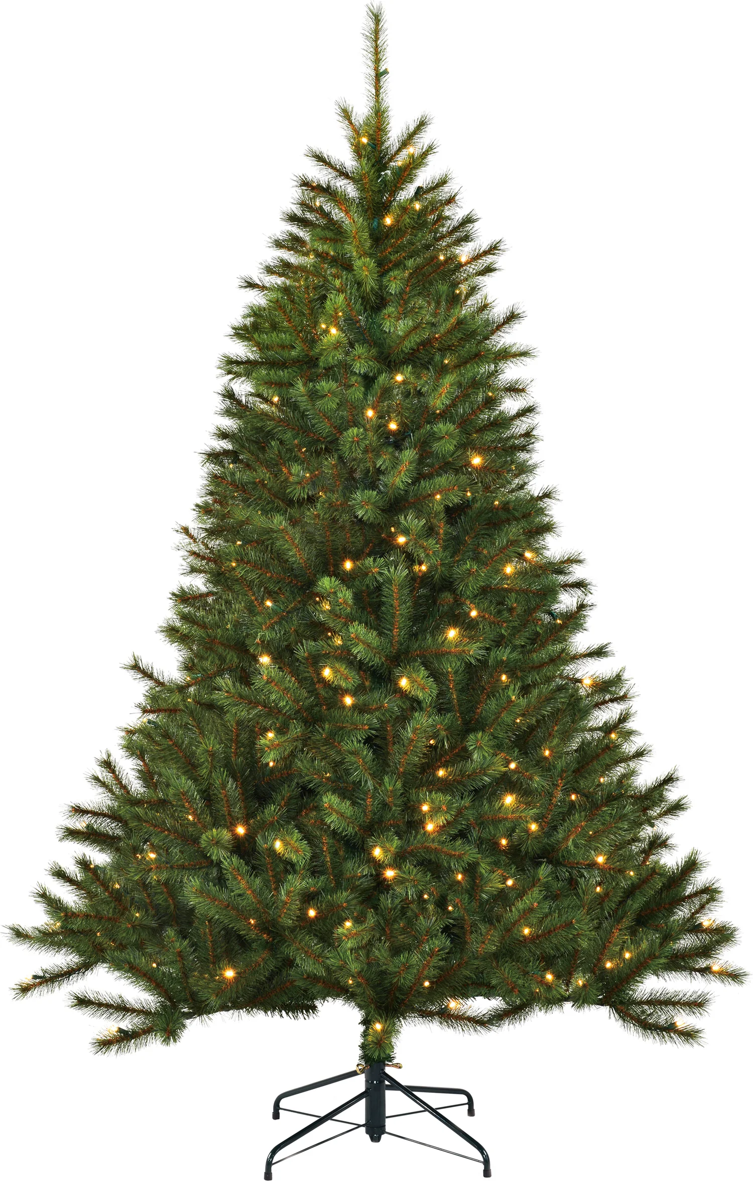 Black Box kunstkerstboom Jade slim met 240 lampjes warm wit D 122 H 215 cm