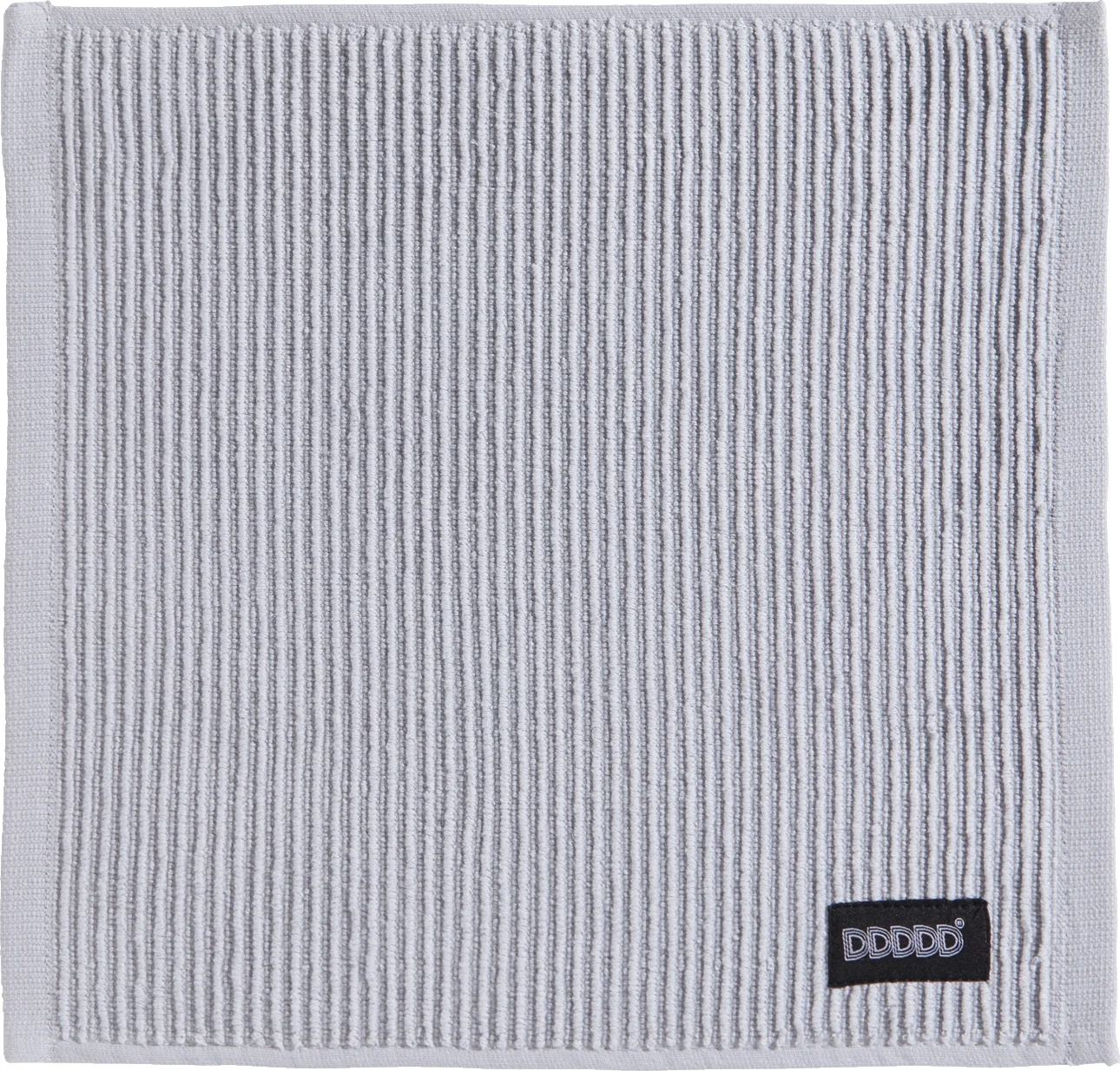 DDDDD vaatdoek Basic Clean licht grijs / wit 30 x 30 cm