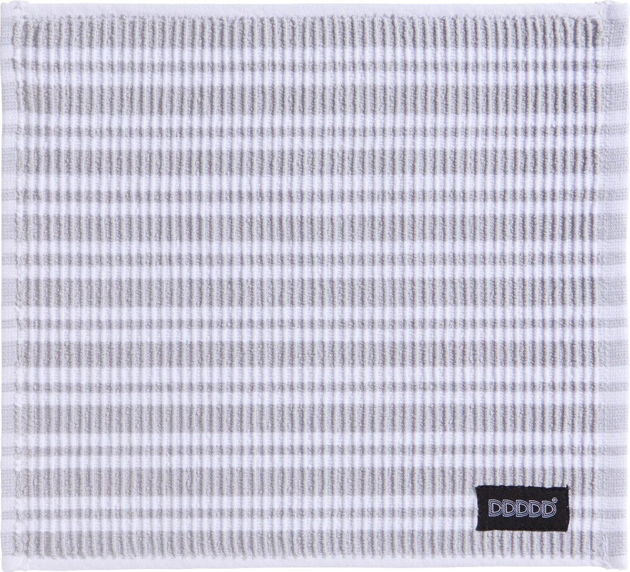 DDDDD vaatdoek Classic Clean licht grijs / wit 30 x 30 cm