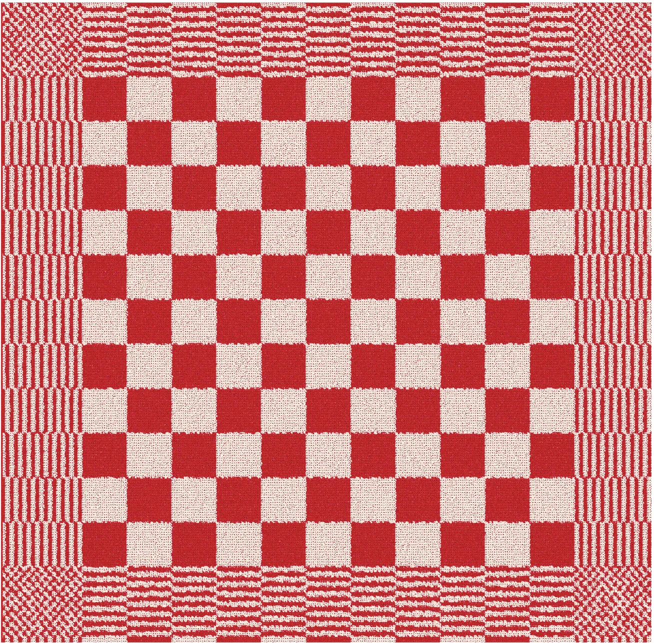 DDDDD keukendoek Barbecue rood 50 x 55 cm