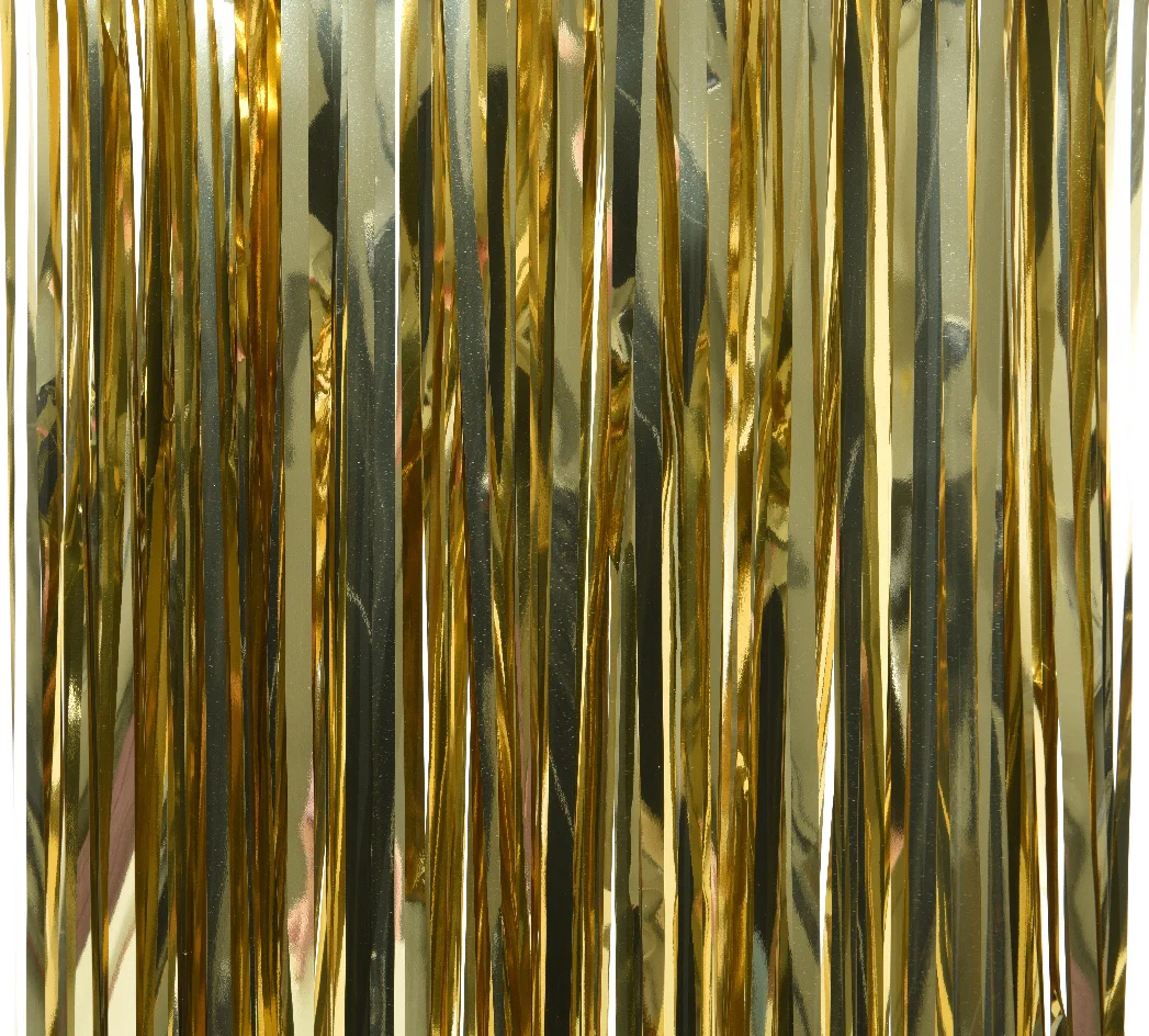 Decoris kerstslinger strip goud 200 x 90 cm