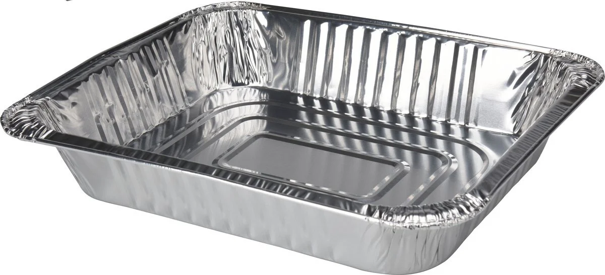 Aluminium lekbak 32 x 26 x 6 cm 2 stuks