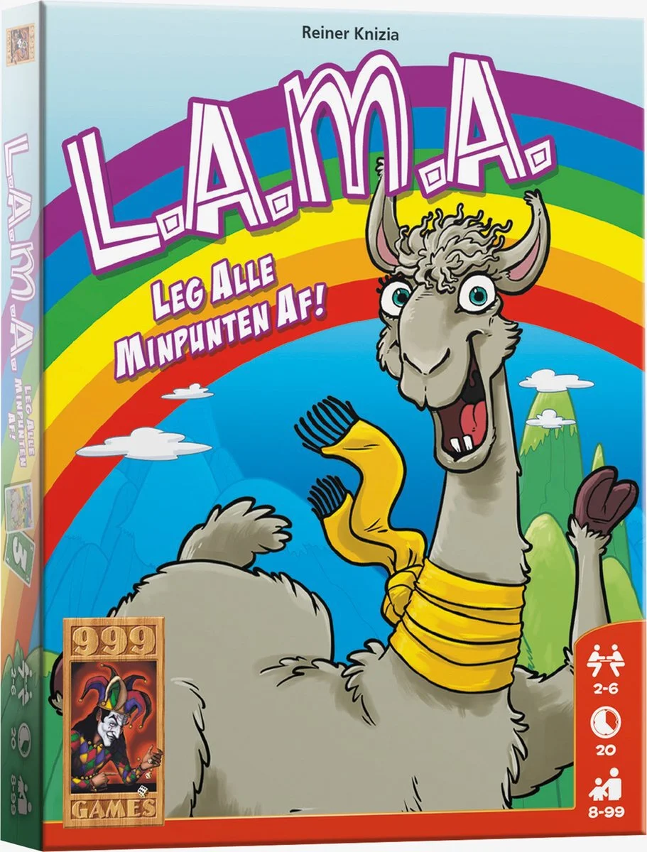 999 Games kaartspel L.A.M.A 8+ jr
