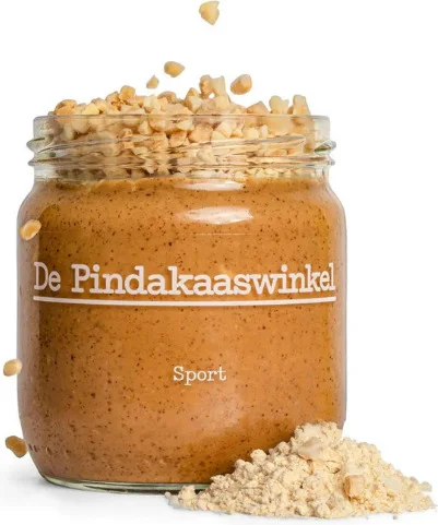 De Pindakaaswinkel pindakaas sport 420 ml