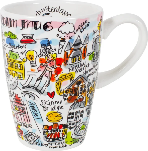 Blond Amsterdam mok XL City 0,5 L