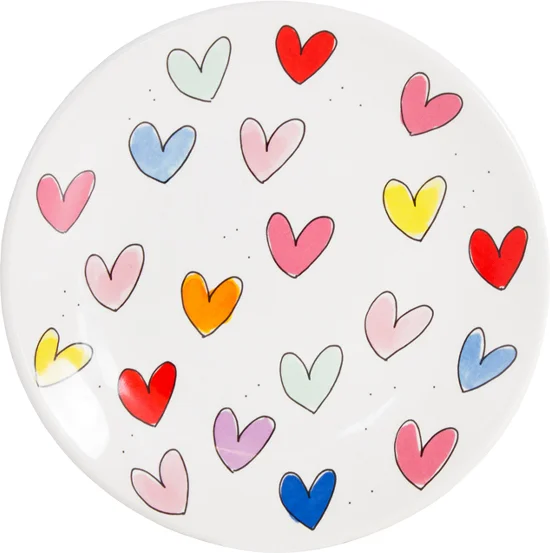 Blond Amsterdam ontbijtbord Mom heart D 22 H 1,5 cm