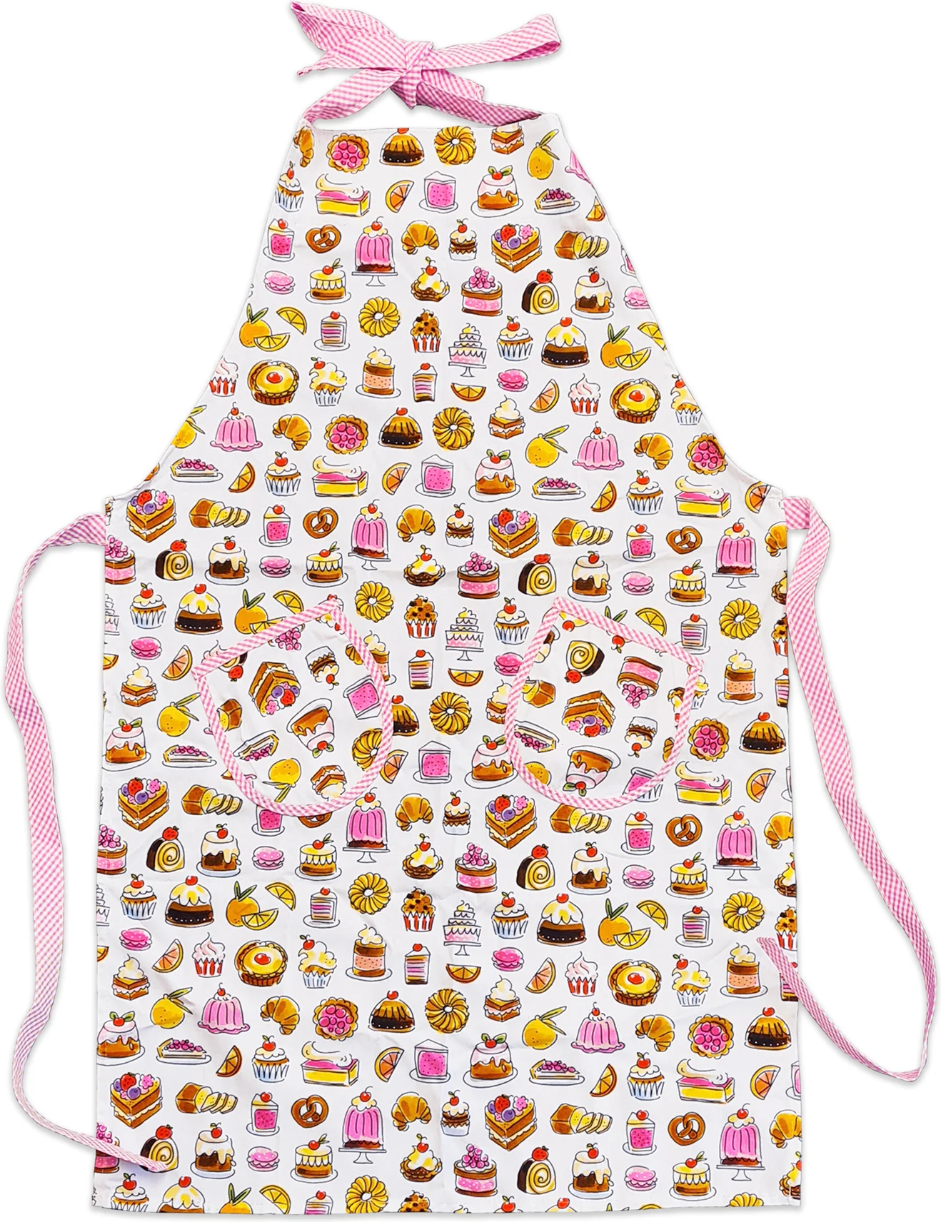 Blond Amsterdam schort Even Bijkletsen cake 90 x 60 cm
