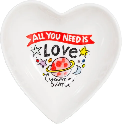 Blond Amsterdam kom Valentine love 16,5 x 16,5 x 5,5 cm