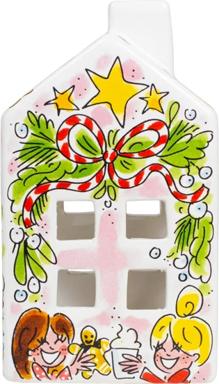 Blond Amsterdam waxinelichthouder lighthouse Merry Christmas