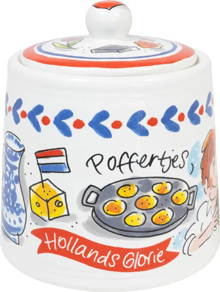 Blond Amsterdam suikerpot Hollands Glorie multi