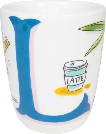 Blond Amsterdam mok Love Letters L 350 ml