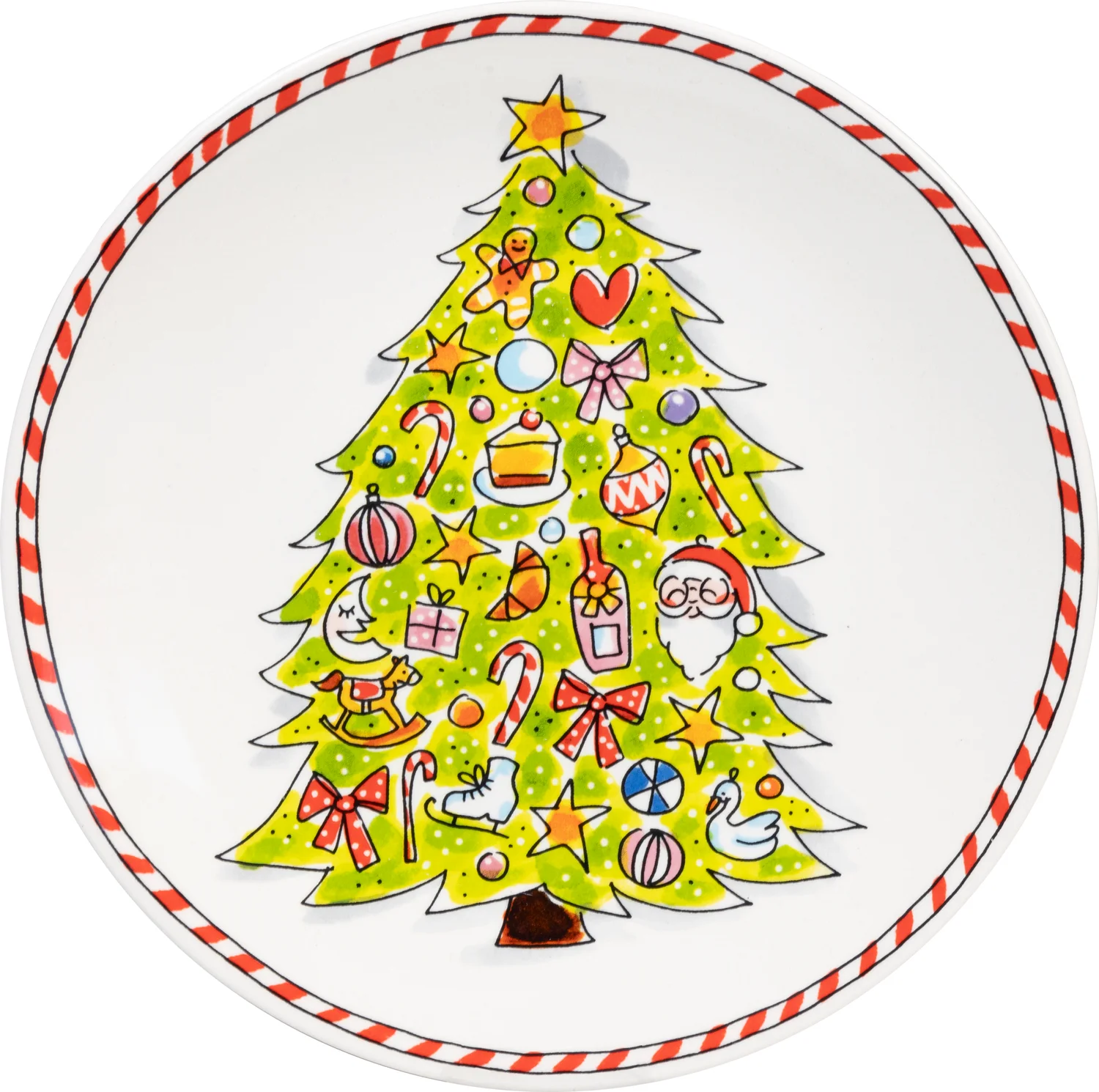 Blond Amsterdam ontbijtbord Christmas D 22 H 1,5 cm