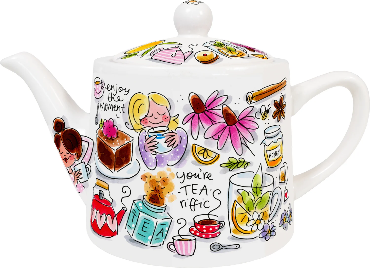 Blond Amsterdam theepot Moederdag teariffic 1,5 L