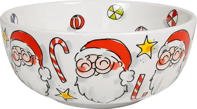 Blond Amsterdam kom Christmas wit D 15,5 H 6,7 cm