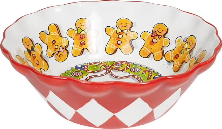 Blond Amsterdam kom Christmas rood D 23 H 8 cm