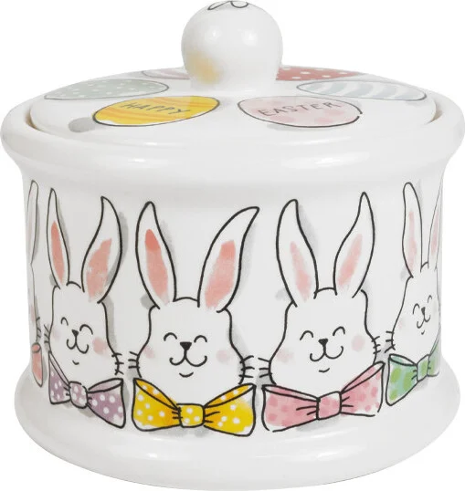 Blond Amsterdam voorraadpot Happy Easter D 14 H 13 cm