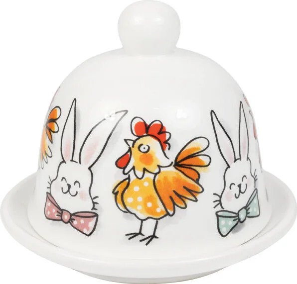 Blond Amsterdam botervloot Happy Easter D 12 H 10 cm