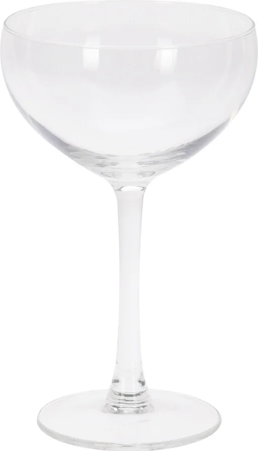 Cocktailglas transparant 240 ml D 9,2 H 15 cm 4 stuks