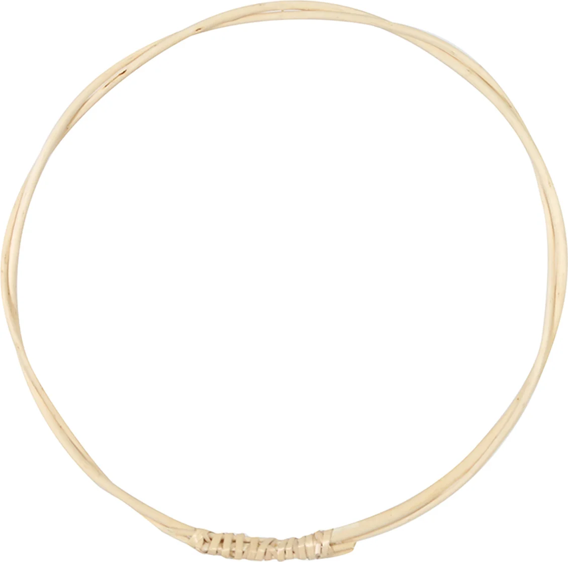 Decoratiecirkel naturel D 47 H 1,5 cm
