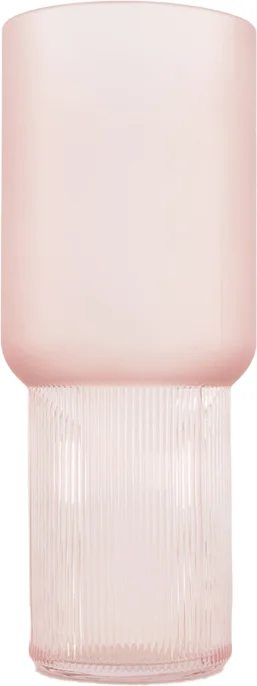Dijk Natural Collections vaas Evi roze D 13 H 32,5 cm