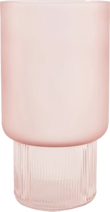 Dijk Natural Collections vaas Evi roze D 14 H 25,5 cm