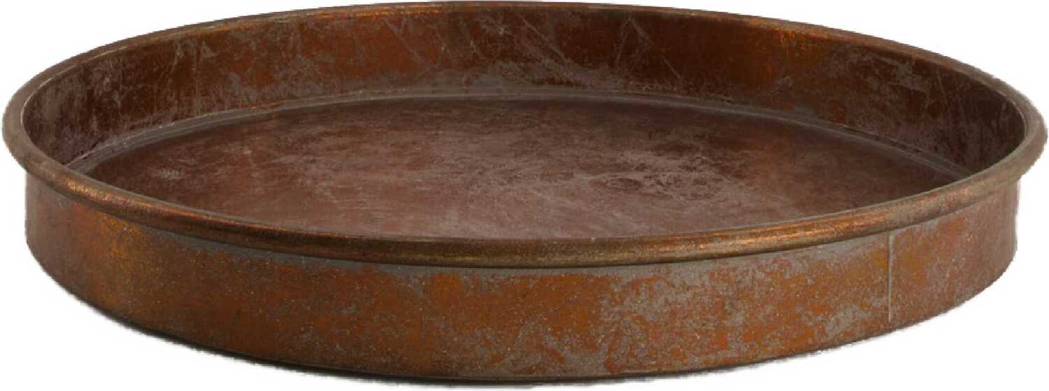 Dijk Natural Collections dienblad koper D 37 H 4 cm