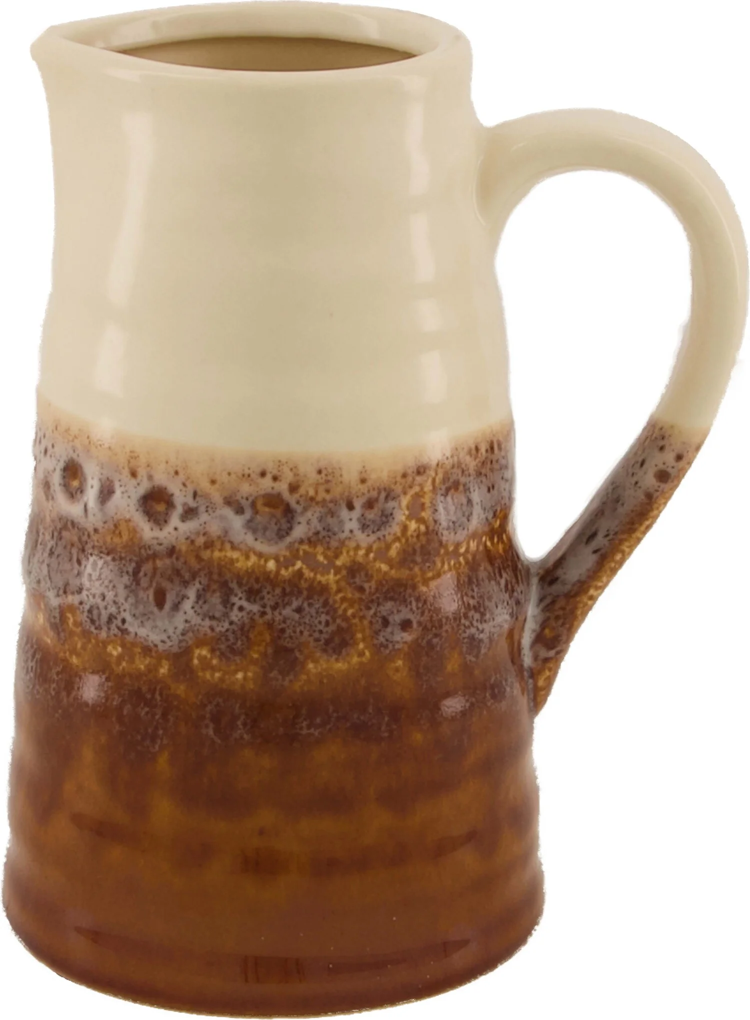 Dijk Natural Collections vaas Nestor bruin 14 x 11 x 17,5 cm