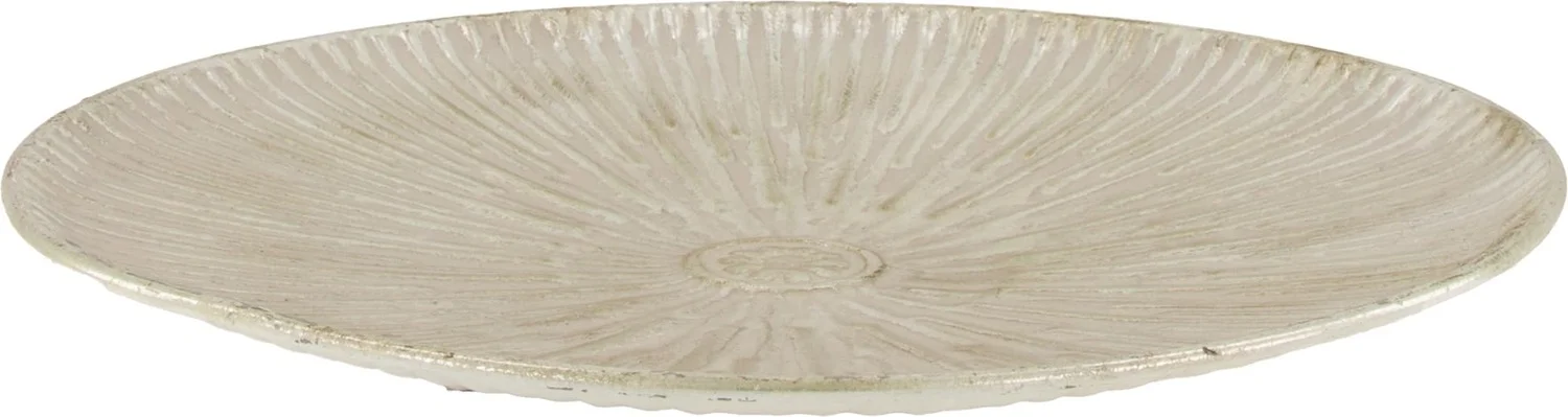 Dijk Natural Collections dienblad zilver D 57,5 H 5,5 cm
