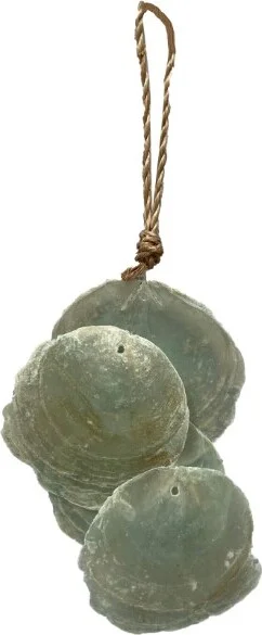 Dijk Natural Collections wandhanger Wilbert groen 8 x 2 x 12 cm