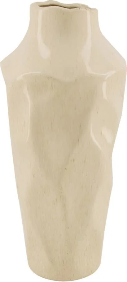 Dijk Natural Collections vaas Bianca wit D 15,5 H 35 cm