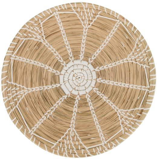 Dijk Natural Collections wandhanger Flora naturel D 40 H 5 cm