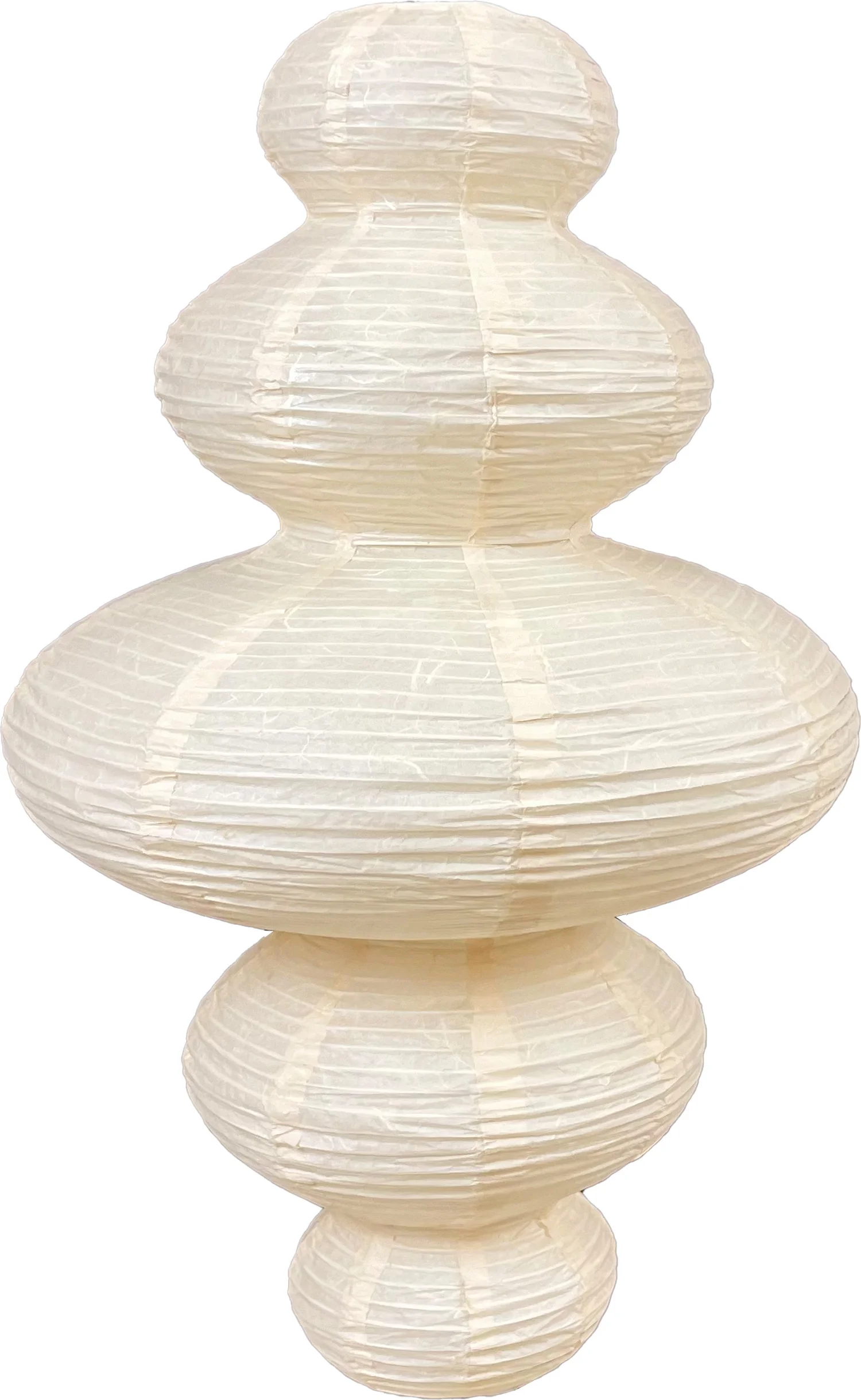 Dijk Natural Collections lampion beige D 44 H 70 cm