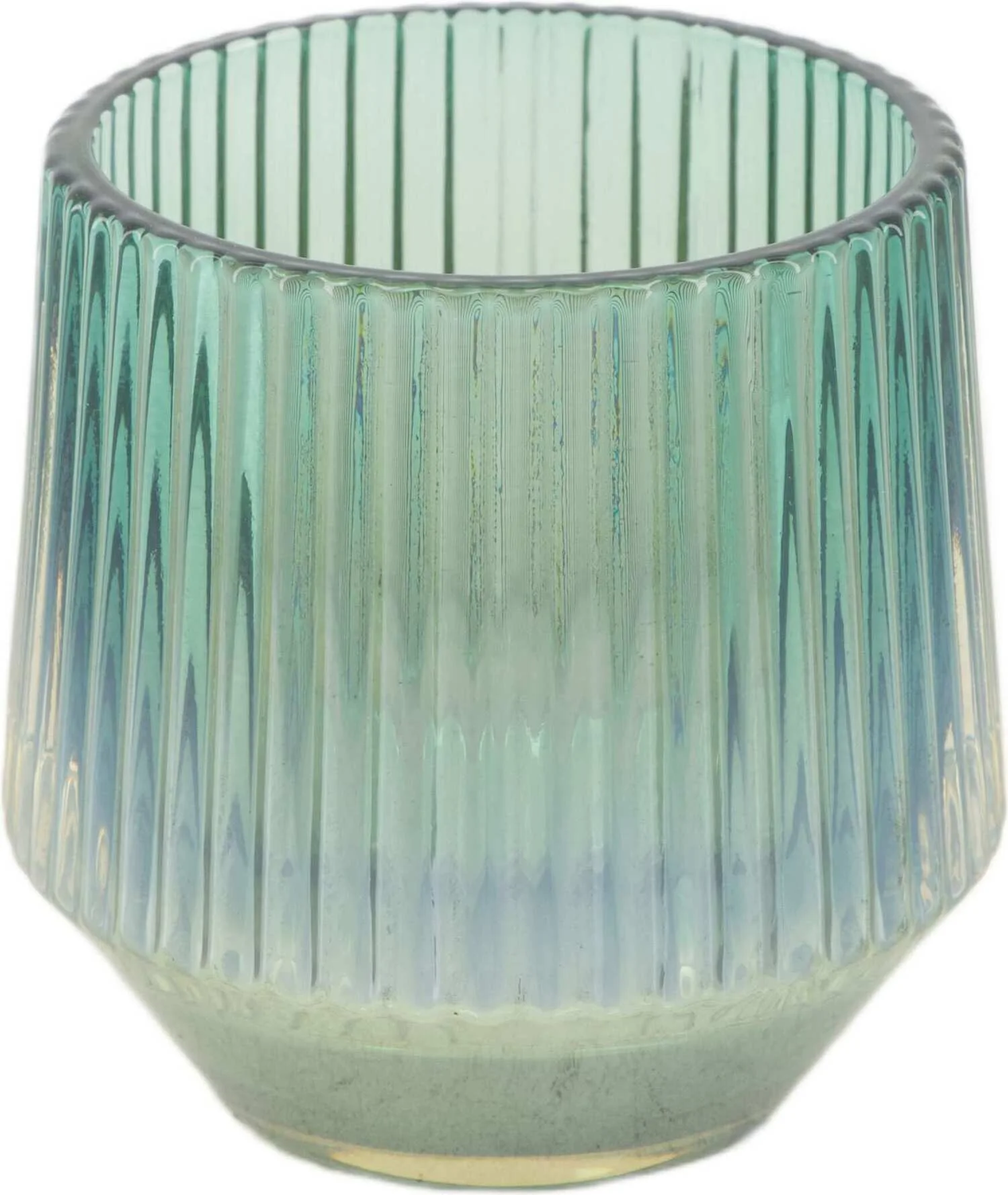 Dijk Natural Collections waxinelichthouder Bo blauw D 8 x H 8 cm