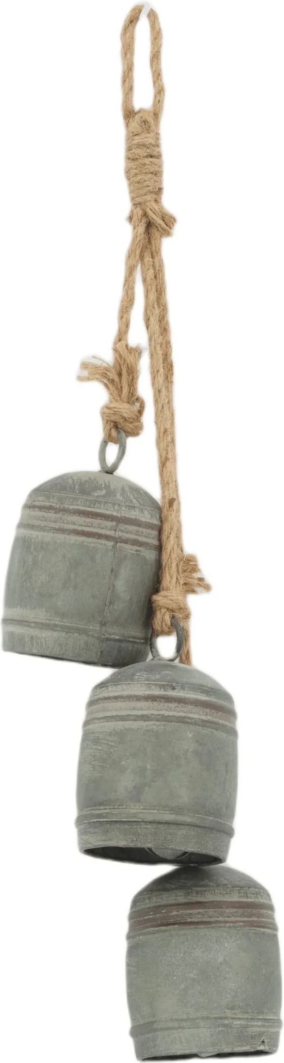 Dijk Natural Collections kerst ornament Bella grijs 15 x 7,5 x 56 cm