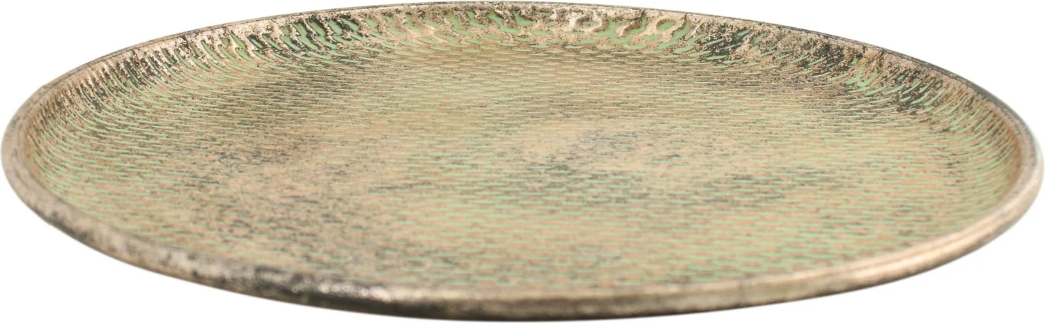 Dijk Natural Collections decoratiebord Shep goud D 28 H 1,5 cm