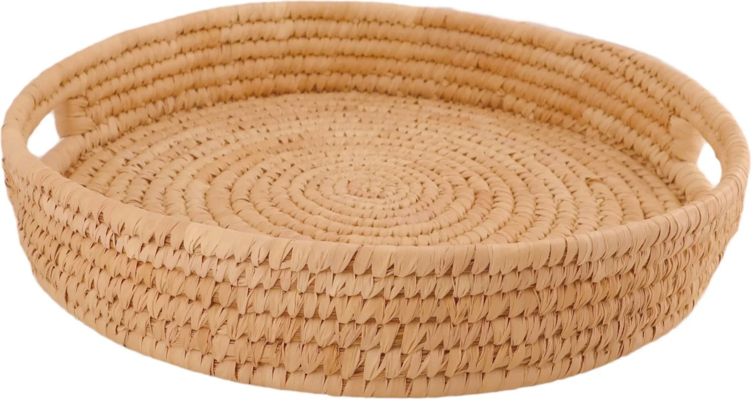 Dijk Natural Collections decoratiebord Loes naturel D 38 H 7 cm